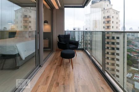Varanda de apartamento para alugar com 1 quarto, 42m² em Pinheiros, São Paulo