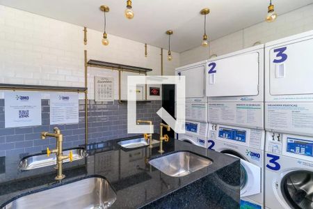 Studio para alugar com 22m², 1 quarto e sem vaga Studio para alugar com 22m², 1 quarto e sem vagaLavanderia