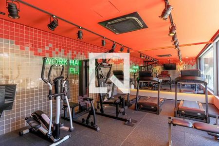 Studio para alugar com 22m², 1 quarto e sem vaga Studio para alugar com 22m², 1 quarto e sem vagaAcademia