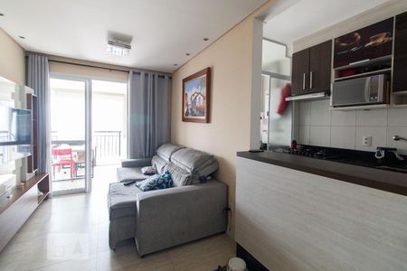 Sala de apartamento à venda com 2 quartos, 66m² em Jardim Piqueroby, São Paulo