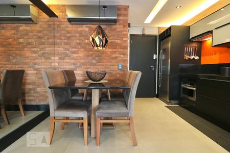 Cozinha de kitnet/studio à venda com 1 quarto, 50m² em Bela Vista, São Paulo