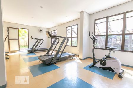 Apartamento para alugar com 40m², 1 quarto e 1 vaga Apartamento para alugar com 40m², 1 quarto e 1 vagaAcademia