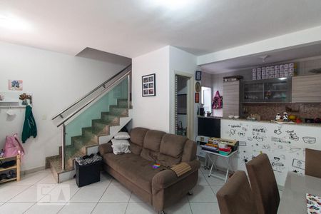 Sala de casa de condomínio à venda com 2 quartos, 69m² em Vila Antonieta, São Paulo