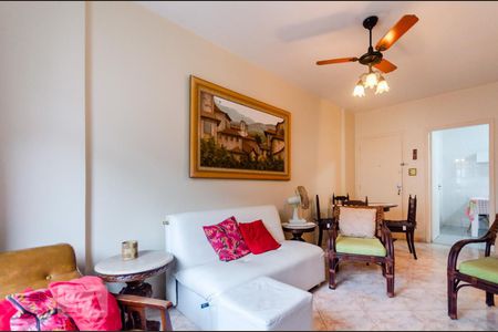 Sala de apartamento para alugar com 1 quarto, 66m² em José Menino, Santos