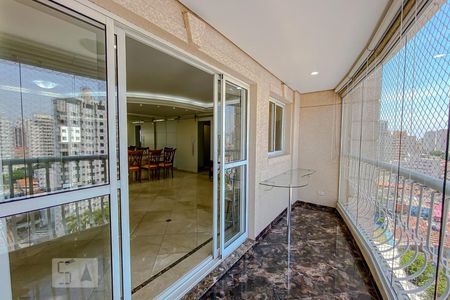 Varanda de apartamento à venda com 3 quartos, 127m² em Vila Gomes Cardim, São Paulo