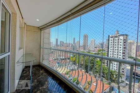 Varanda de apartamento à venda com 3 quartos, 127m² em Vila Gomes Cardim, São Paulo