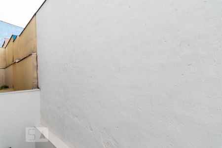 Vista Sala de apartamento à venda com 3 quartos, 73m² em Vila Scarpelli, Santo André