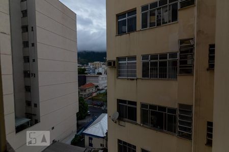 Vista da Sala de apartamento à venda com 1 quarto, 35m² em Tijuca, Rio de Janeiro