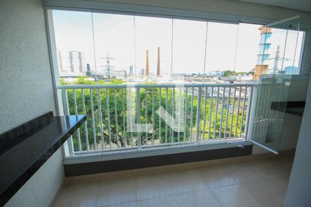 Varanda Sala de apartamento para alugar com 1 quarto, 38m² em Brás, São Paulo