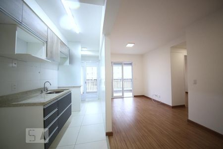 Cozinha - Sala de apartamento para alugar com 2 quartos, 65m² em Campo Belo, São Paulo