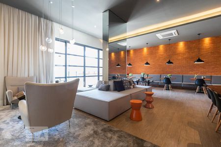 Studio para alugar com 39m², 1 quarto e 1 vagaSalão de Festas