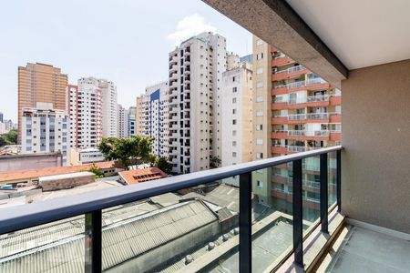 Studio para alugar com 39m², 1 quarto e 1 vagaVaranda