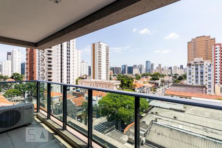 Studio para alugar com 39m², 1 quarto e 1 vagaVaranda