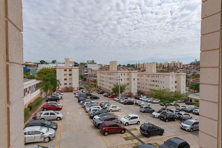 Vista da Sala de apartamento à venda com 2 quartos, 47m² em Loteamento Parque São Martinho, Campinas