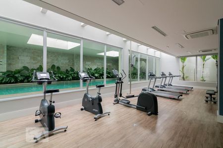 Apartamento para alugar com 76m², 2 quartos e 2 vagasÁrea comum - Academia