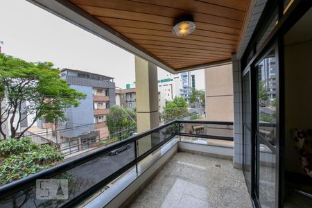 Varanda da Sala de apartamento à venda com 4 quartos, 230m² em Buritis, Belo Horizonte