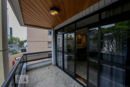 Varanda da Sala de apartamento à venda com 4 quartos, 230m² em Buritis, Belo Horizonte