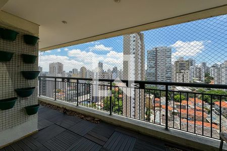 Varanda de apartamento à venda com 3 quartos, 118m² em Vila Anglo Brasileira, São Paulo