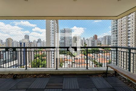 Varanda de apartamento à venda com 3 quartos, 118m² em Vila Anglo Brasileira, São Paulo