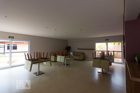 Apartamento para alugar com 34m², 1 quarto e 1 vaga Apartamento para alugar com 34m², 1 quarto e 1 vagaÁrea Comum - Salão de Festas