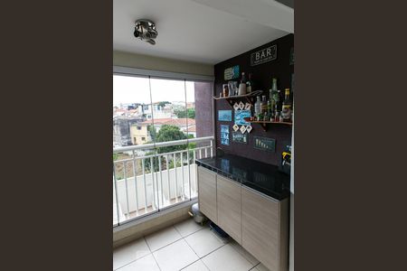 Varanda da Sala de casa à venda com 2 quartos, 70m² em Vila Nivi, São Paulo