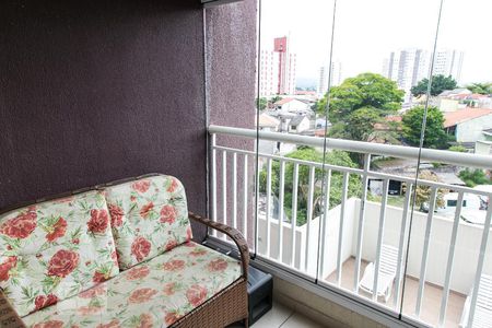 Varanda da Sala de casa à venda com 2 quartos, 70m² em Vila Nivi, São Paulo