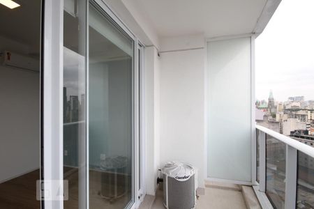 Studio para alugar com 22m², 1 quarto e sem vagaVaranda