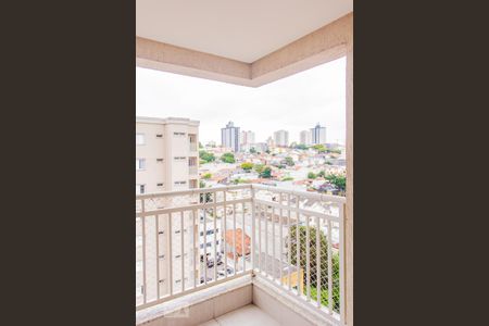 Varanda da Sala de apartamento à venda com 2 quartos, 56m² em Vila Floresta, Santo André