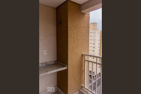 Varanda da Sala de apartamento à venda com 2 quartos, 56m² em Vila Floresta, Santo André