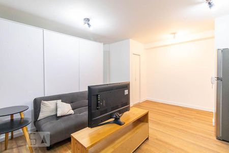 Sala de apartamento para alugar com 1 quarto, 58m² em Pinheiros, São Paulo