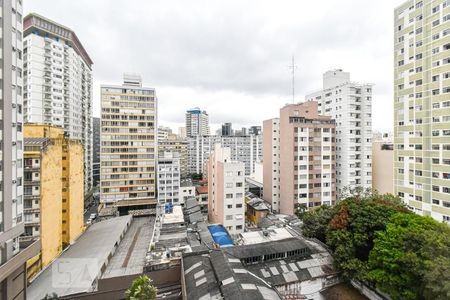 Quarto - Vista de apartamento para alugar com 1 quarto, 40m² em Bela Vista, São Paulo