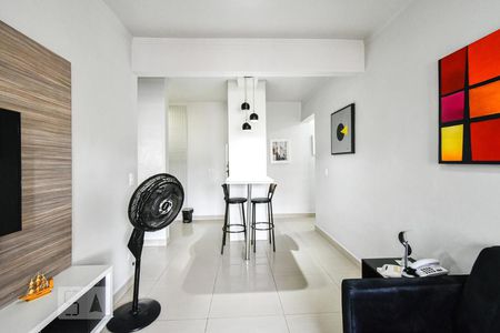 Sala de apartamento para alugar com 1 quarto, 40m² em Bela Vista, São Paulo