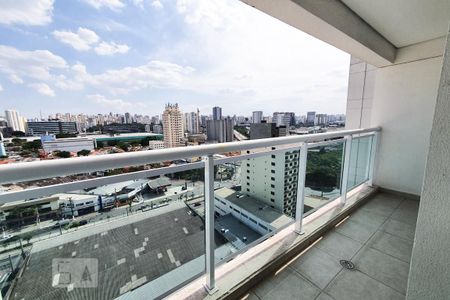 Varanda da Sala de apartamento à venda com 1 quarto, 45m² em Várzea da Barra Funda, São Paulo