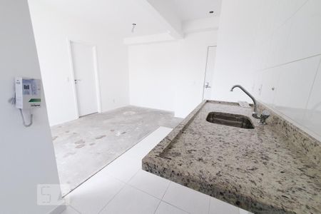 Cozinha de apartamento à venda com 1 quarto, 45m² em Várzea da Barra Funda, São Paulo