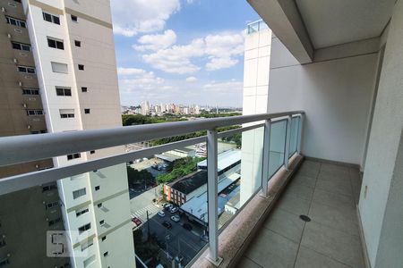 Varanda da Sala de apartamento à venda com 1 quarto, 45m² em Várzea da Barra Funda, São Paulo