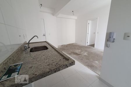 Cozinha de apartamento à venda com 1 quarto, 45m² em Várzea da Barra Funda, São Paulo