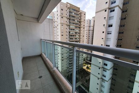 Varanda da Sala de apartamento à venda com 1 quarto, 45m² em Várzea da Barra Funda, São Paulo