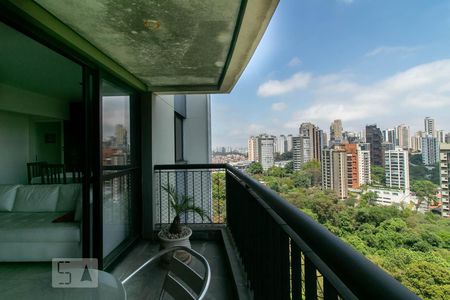 Varanda da Sala de apartamento à venda com 4 quartos, 120m² em Vila Suzana, São Paulo
