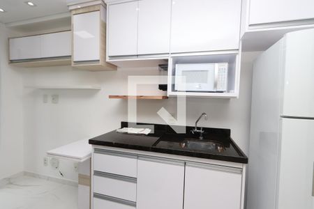 Studio - Cozinha de kitnet/studio à venda com 1 quarto, 26m² em Centro Histórico de São Paulo, São Paulo