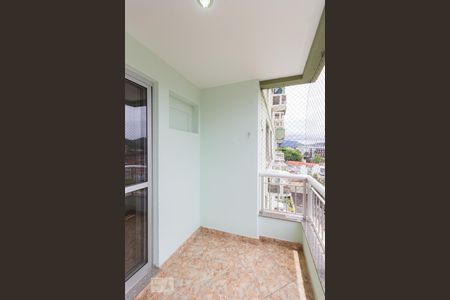 Varanda de apartamento à venda com 3 quartos, 69m² em Taquara, Rio de Janeiro
