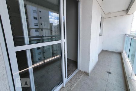 Varanda da Sala de apartamento à venda com 1 quarto, 45m² em Várzea da Barra Funda, São Paulo