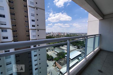 Varanda da Sala de apartamento à venda com 1 quarto, 45m² em Várzea da Barra Funda, São Paulo
