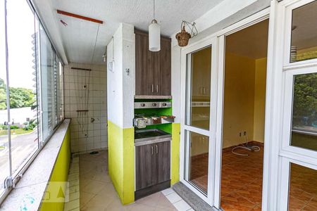 Varanda da Sala de apartamento à venda com 2 quartos, 86m² em Cavalhada, Porto Alegre