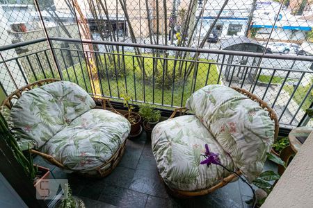 Varanda de apartamento à venda com 3 quartos, 130m² em Indianópolis, São Paulo