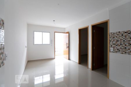 Sala/Cozinha de apartamento à venda com 2 quartos, 54m² em Cidade Antônio Estevão de Carvalho, São Paulo