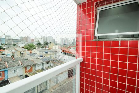 Sacada do Quarto 1 de apartamento para alugar com 2 quartos, 53m² em Santa Teresinha, Santo André
