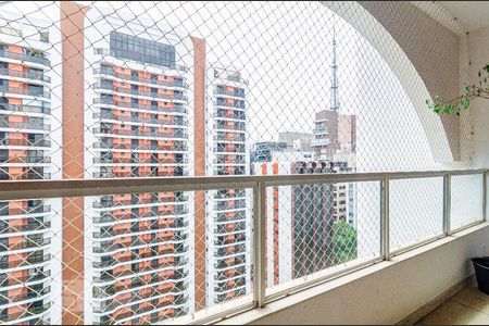 Varanda de apartamento para alugar com 4 quartos, 278m² em Jardim Paulista, São Paulo