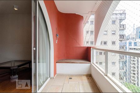 Varanda de apartamento para alugar com 4 quartos, 278m² em Jardim Paulista, São Paulo