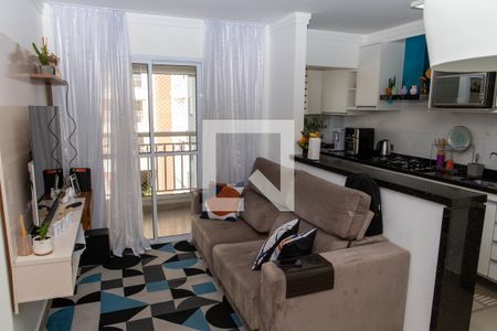 Sala de apartamento à venda com 2 quartos, 56m² em Centro, Diadema