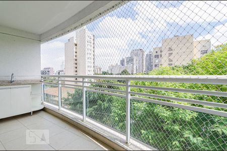 Varanda de apartamento à venda com 4 quartos, 180m² em Pinheiros, São Paulo